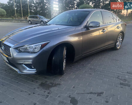 Серый Инфинити Q50, объемом двигателя 1.99 л и пробегом 148 тыс. км за 15000 $, фото 16 на Automoto.ua