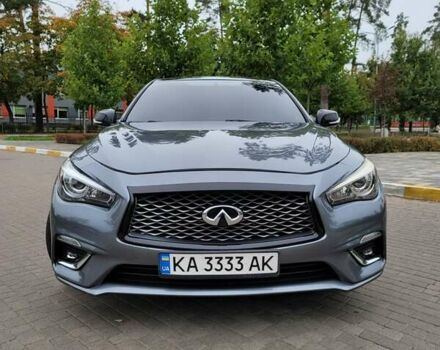Сірий Інфініті Q50, об'ємом двигуна 3 л та пробігом 129 тис. км за 18500 $, фото 9 на Automoto.ua