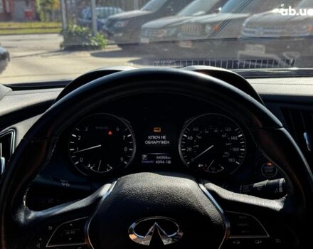 Сірий Інфініті Q50, об'ємом двигуна 3 л та пробігом 64 тис. км за 25490 $, фото 21 на Automoto.ua
