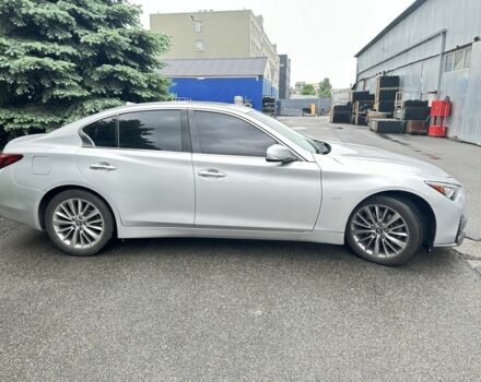 Сірий Інфініті Q50, об'ємом двигуна 3 л та пробігом 98 тис. км за 14400 $, фото 4 на Automoto.ua