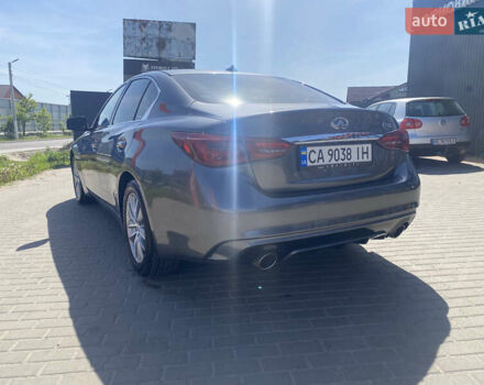Серый Инфинити Q50, объемом двигателя 1.99 л и пробегом 148 тыс. км за 15000 $, фото 13 на Automoto.ua