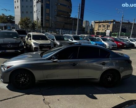 Сірий Інфініті Q50, об'ємом двигуна 3 л та пробігом 64 тис. км за 25490 $, фото 2 на Automoto.ua