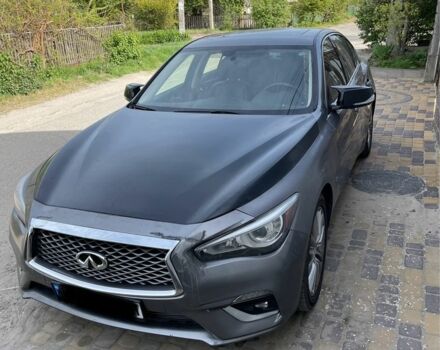 Сірий Інфініті Q50, об'ємом двигуна 2 л та пробігом 127 тис. км за 14000 $, фото 3 на Automoto.ua