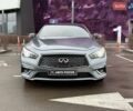 Серый Инфинити Q50, объемом двигателя 3 л и пробегом 133 тыс. км за 18490 $, фото 1 на Automoto.ua