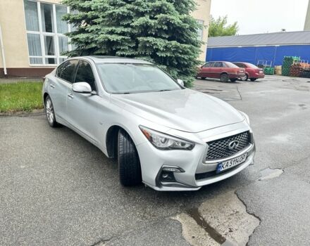Сірий Інфініті Q50, об'ємом двигуна 3 л та пробігом 98 тис. км за 14400 $, фото 5 на Automoto.ua