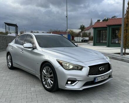 Сірий Інфініті Q50, об'ємом двигуна 3 л та пробігом 148 тис. км за 14500 $, фото 4 на Automoto.ua