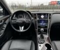 Серый Инфинити Q50, объемом двигателя 3 л и пробегом 73 тыс. км за 18000 $, фото 16 на Automoto.ua