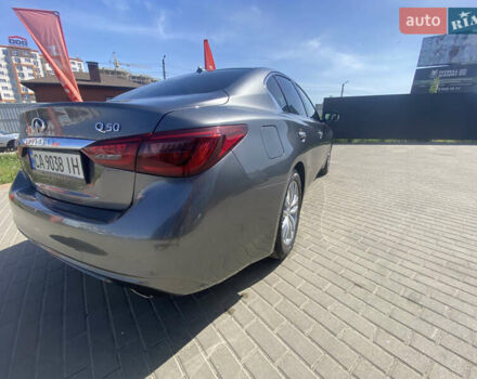 Серый Инфинити Q50, объемом двигателя 1.99 л и пробегом 148 тыс. км за 15000 $, фото 23 на Automoto.ua