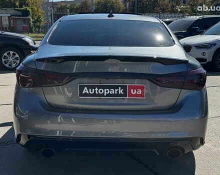 Сірий Інфініті Q50, об'ємом двигуна 3 л та пробігом 64 тис. км за 25490 $, фото 4 на Automoto.ua