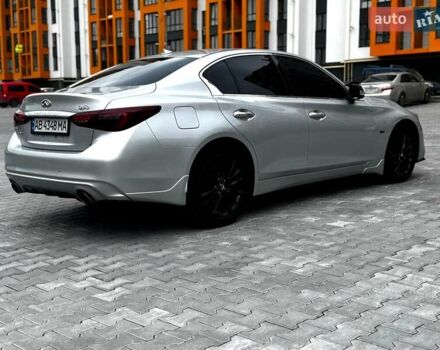 Сірий Інфініті Q50, об'ємом двигуна 3 л та пробігом 72 тис. км за 17400 $, фото 5 на Automoto.ua
