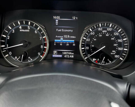 Сірий Інфініті Q50, об'ємом двигуна 3 л та пробігом 148 тис. км за 14500 $, фото 7 на Automoto.ua