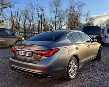 Серый Инфинити Q50, объемом двигателя 1.99 л и пробегом 152 тыс. км за 12300 $, фото 5 на Automoto.ua