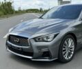 Серый Инфинити Q50, объемом двигателя 3 л и пробегом 100 тыс. км за 19998 $, фото 1 на Automoto.ua