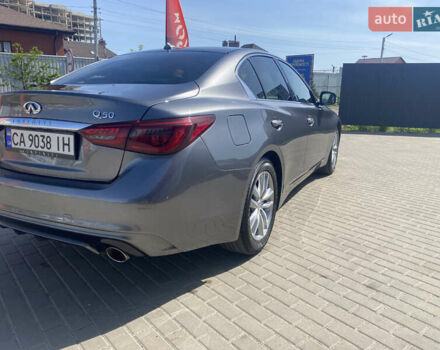 Серый Инфинити Q50, объемом двигателя 1.99 л и пробегом 148 тыс. км за 15000 $, фото 12 на Automoto.ua
