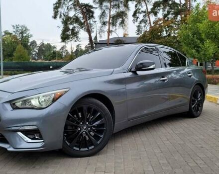 Сірий Інфініті Q50, об'ємом двигуна 3 л та пробігом 129 тис. км за 18500 $, фото 10 на Automoto.ua