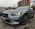 Серый Инфинити Q50, объемом двигателя 3 л и пробегом 73 тыс. км за 18000 $, фото 1 на Automoto.ua