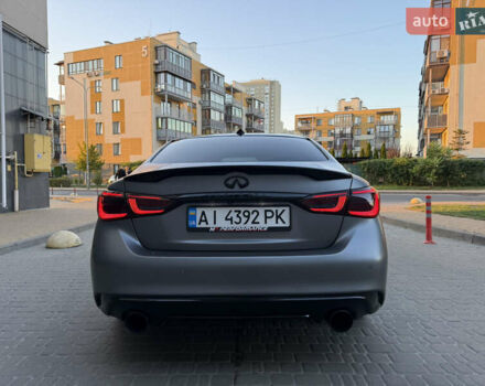 Сірий Інфініті Q50, об'ємом двигуна 3 л та пробігом 64 тис. км за 23300 $, фото 7 на Automoto.ua