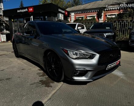 Сірий Інфініті Q50, об'ємом двигуна 3 л та пробігом 64 тис. км за 25490 $, фото 7 на Automoto.ua