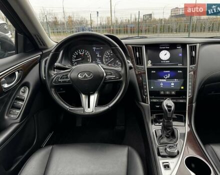 Серый Инфинити Q50, объемом двигателя 3 л и пробегом 73 тыс. км за 18000 $, фото 19 на Automoto.ua