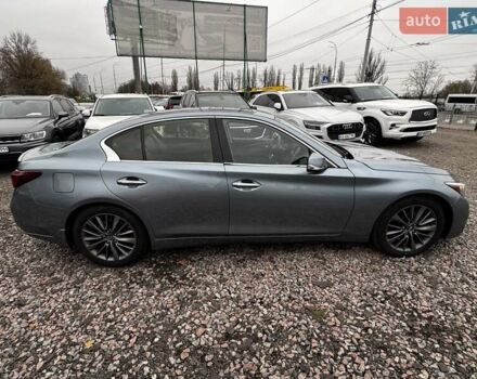 Серый Инфинити Q50, объемом двигателя 3 л и пробегом 73 тыс. км за 18000 $, фото 8 на Automoto.ua