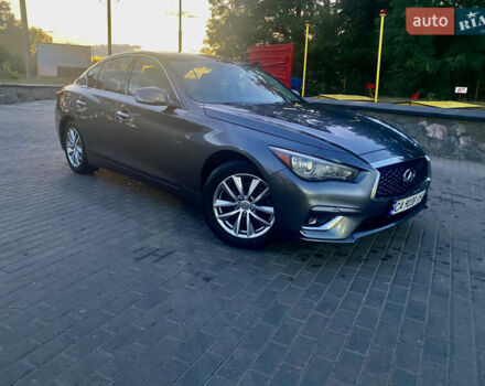 Серый Инфинити Q50, объемом двигателя 1.99 л и пробегом 148 тыс. км за 15000 $, фото 18 на Automoto.ua