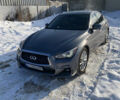 Сірий Інфініті Q50, об'ємом двигуна 3 л та пробігом 93 тис. км за 18200 $, фото 1 на Automoto.ua