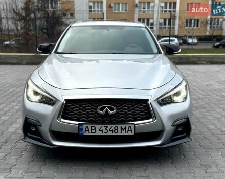 Сірий Інфініті Q50, об'ємом двигуна 3 л та пробігом 72 тис. км за 17400 $, фото 1 на Automoto.ua