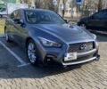 Сірий Інфініті Q50, об'ємом двигуна 3 л та пробігом 82 тис. км за 18500 $, фото 1 на Automoto.ua