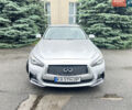 Серый Инфинити Q50, объемом двигателя 3 л и пробегом 105 тыс. км за 13499 $, фото 1 на Automoto.ua