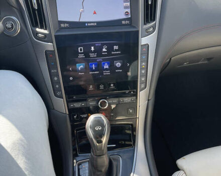 Серый Инфинити Q50, объемом двигателя 3 л и пробегом 170 тыс. км за 24000 $, фото 17 на Automoto.ua