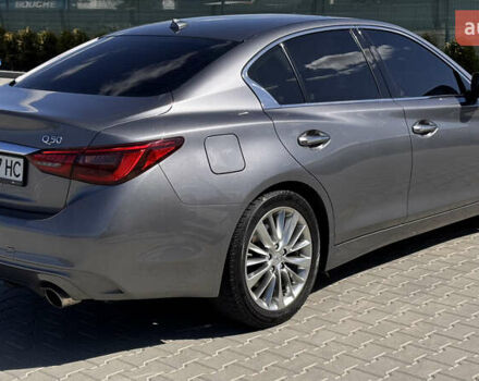Серый Инфинити Q50, объемом двигателя 3 л и пробегом 24 тыс. км за 20000 $, фото 14 на Automoto.ua