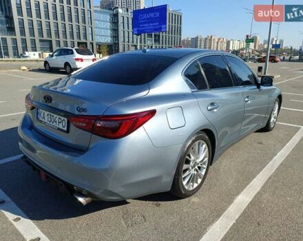 Сірий Інфініті Q50, об'ємом двигуна 3 л та пробігом 135 тис. км за 23000 $, фото 8 на Automoto.ua