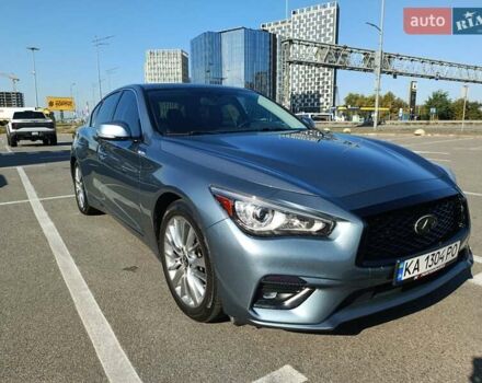 Сірий Інфініті Q50, об'ємом двигуна 3 л та пробігом 135 тис. км за 23000 $, фото 3 на Automoto.ua
