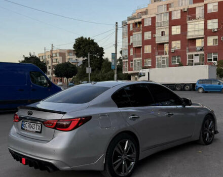 Сірий Інфініті Q50, об'ємом двигуна 3 л та пробігом 59 тис. км за 23000 $, фото 6 на Automoto.ua