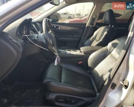 Серый Инфинити Q50, объемом двигателя 3 л и пробегом 131 тыс. км за 3900 $, фото 7 на Automoto.ua