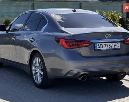 Серый Инфинити Q50, объемом двигателя 3 л и пробегом 24 тыс. км за 20000 $, фото 7 на Automoto.ua