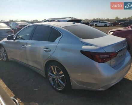 Серый Инфинити Q50, объемом двигателя 3 л и пробегом 131 тыс. км за 3900 $, фото 2 на Automoto.ua