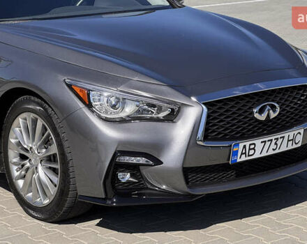 Серый Инфинити Q50, объемом двигателя 3 л и пробегом 24 тыс. км за 20000 $, фото 17 на Automoto.ua