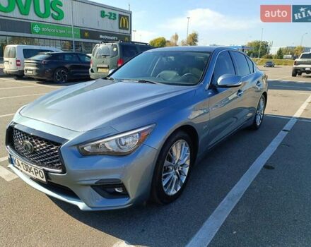 Сірий Інфініті Q50, об'ємом двигуна 3 л та пробігом 135 тис. км за 23000 $, фото 6 на Automoto.ua