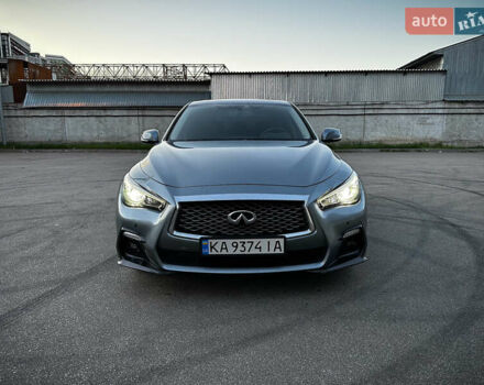 Серый Инфинити Q50, объемом двигателя 3 л и пробегом 41 тыс. км за 17100 $, фото 7 на Automoto.ua