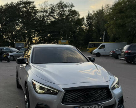 Сірий Інфініті Q50, об'ємом двигуна 3 л та пробігом 59 тис. км за 23000 $, фото 1 на Automoto.ua