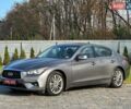 Серый Инфинити Q50, объемом двигателя 3 л и пробегом 74 тыс. км за 15900 $, фото 1 на Automoto.ua