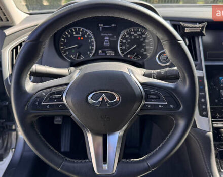Серый Инфинити Q50, объемом двигателя 3 л и пробегом 24 тыс. км за 20000 $, фото 30 на Automoto.ua