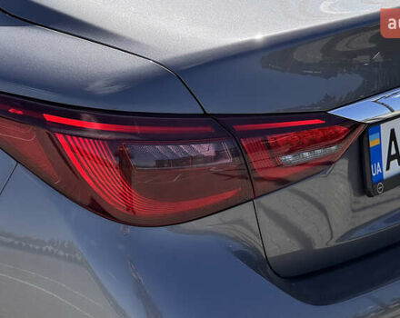 Серый Инфинити Q50, объемом двигателя 3 л и пробегом 24 тыс. км за 20000 $, фото 9 на Automoto.ua