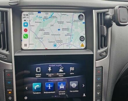 Серый Инфинити Q50, объемом двигателя 3 л и пробегом 55 тыс. км за 25000 $, фото 12 на Automoto.ua