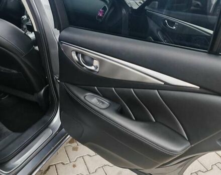 Серый Инфинити Q50, объемом двигателя 3 л и пробегом 55 тыс. км за 25000 $, фото 20 на Automoto.ua