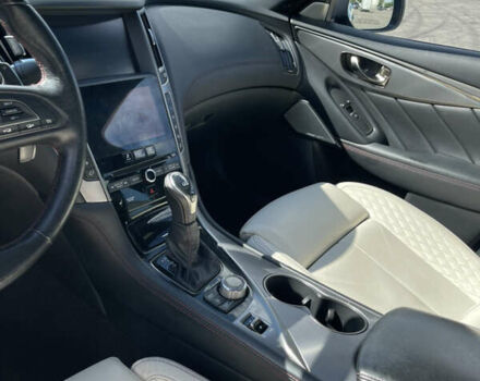 Серый Инфинити Q50, объемом двигателя 3 л и пробегом 170 тыс. км за 24000 $, фото 13 на Automoto.ua