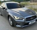Серый Инфинити Q50, объемом двигателя 3 л и пробегом 100 тыс. км за 12000 $, фото 1 на Automoto.ua