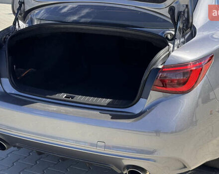 Серый Инфинити Q50, объемом двигателя 3 л и пробегом 24 тыс. км за 20000 $, фото 45 на Automoto.ua