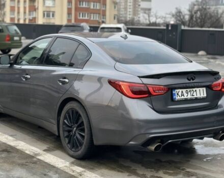 Сірий Інфініті Q50, об'ємом двигуна 3 л та пробігом 0 тис. км за 15500 $, фото 4 на Automoto.ua